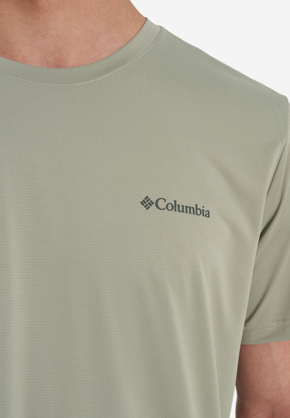 Футболка мужская Columbia Hike Crew, Зеленый