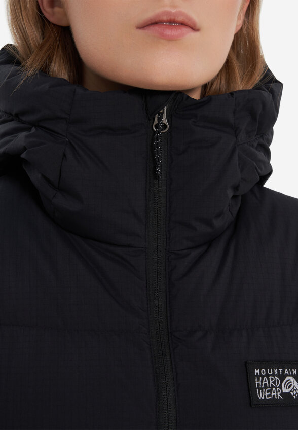 Пуховик женский Mountain Hardwear Nevadan Down Long Parka, Черный
