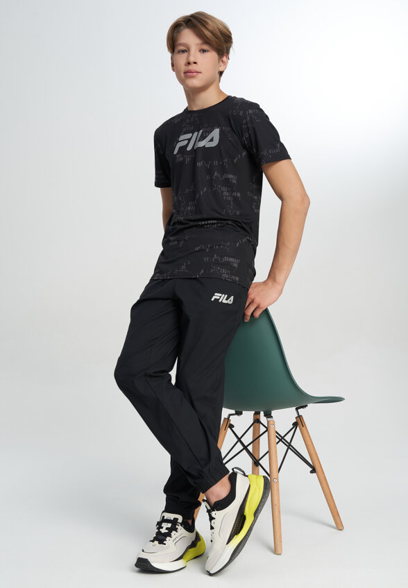 Брюки для мальчиков FILA, Черный