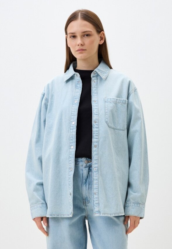 Рубашка джинсовая O'STIN