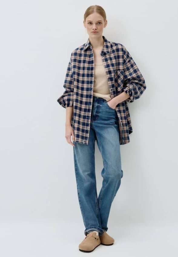 Джинсы SLIM FIT с высокой посадкой