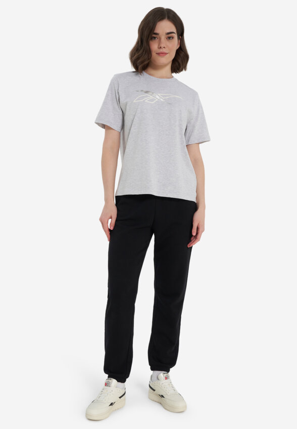 Футболка женская Reebok Brielle Crew, Серый