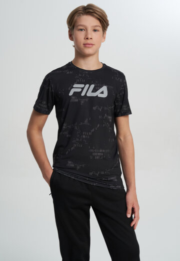 Футболка для мальчиков FILA, Черный