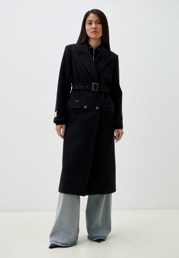 Пальто двубортное Laroom