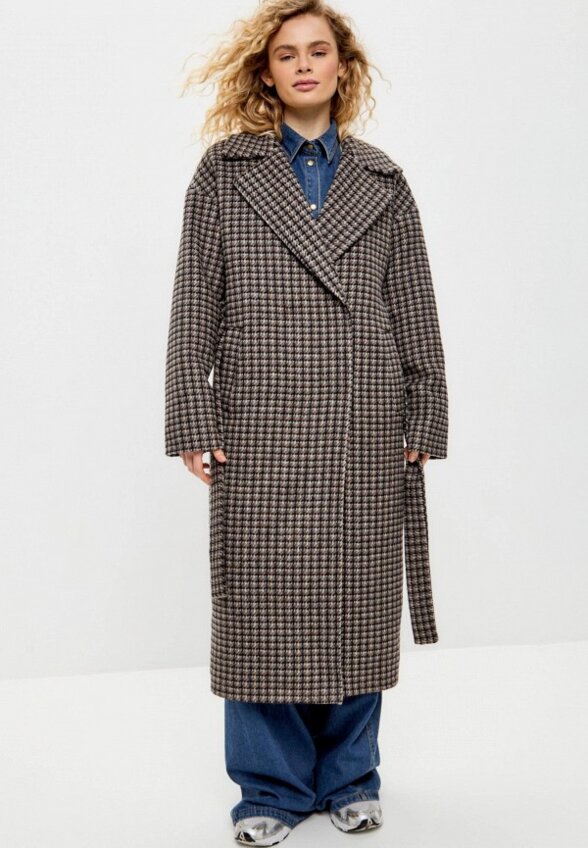 Пальто однобортное Katerina Myachina