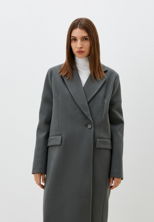 Пальто однобортное TrendyAngel