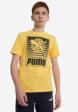 Футболка для мальчиков PUMA Graphics, Желтый1  - превью