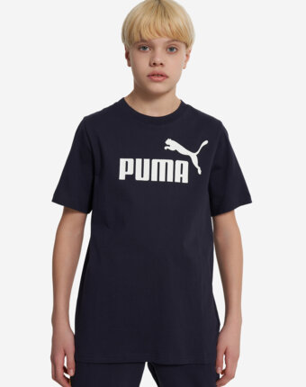 Футболка для мальчиков PUMA No. 1 Logo, Синий женщинам