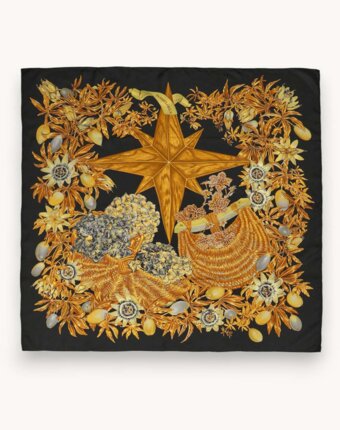 Hermes Silk Scarf женщинам
