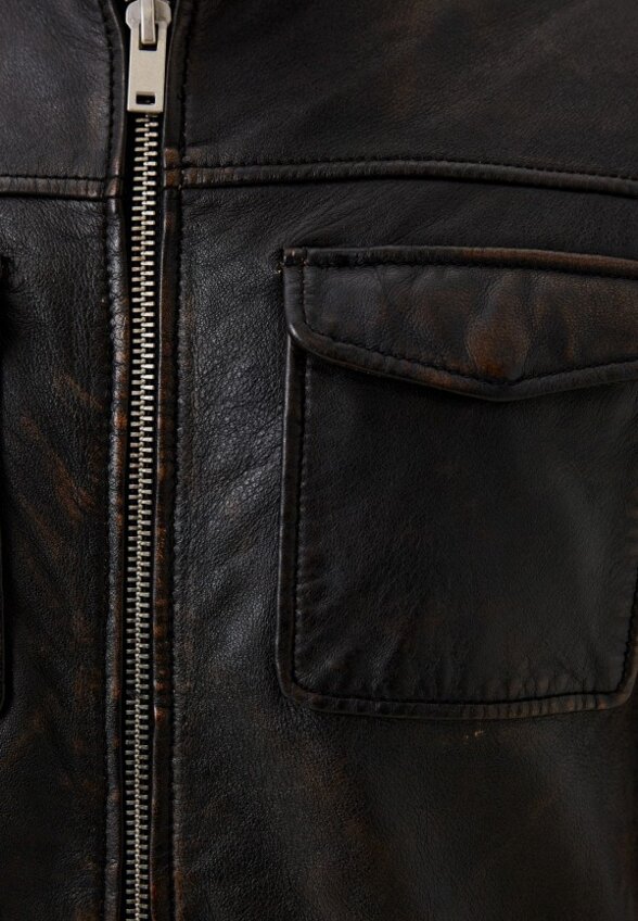 Куртка кожаная Jorg Weber