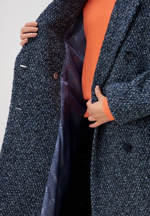 Пальто двубортное Belucci
