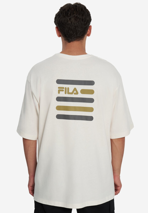 Футболка мужская оверсайз FILA, Бежевый