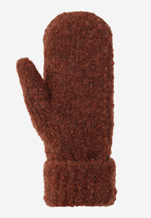 Варежки женские Sensana, Коричневый