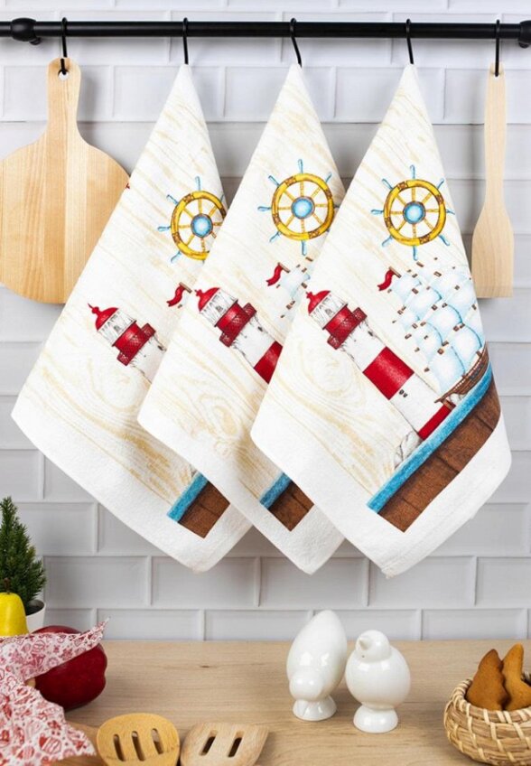 Набор полотенец кухонных Wellness