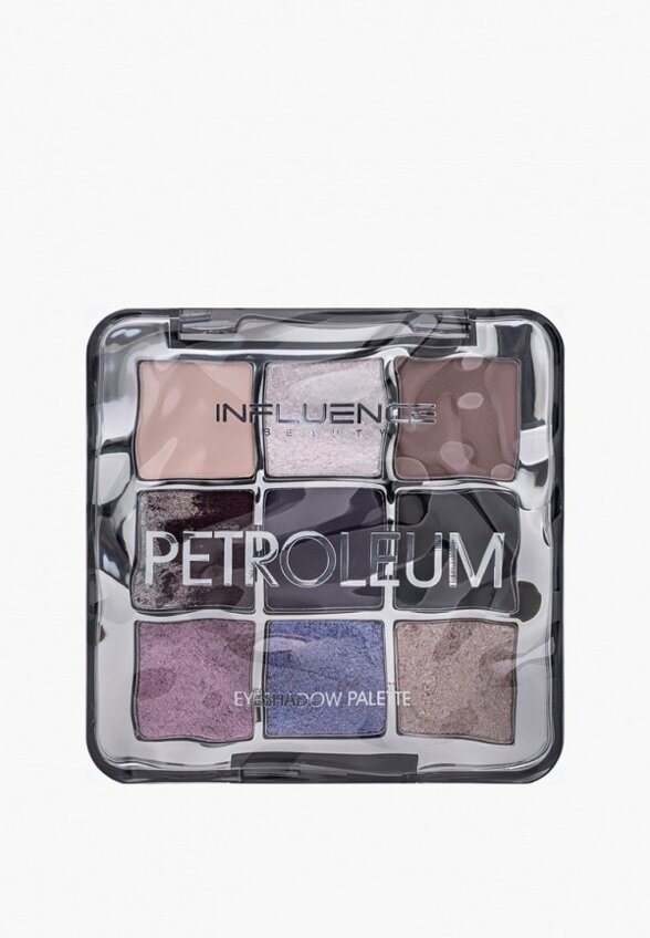 Палетка теней из 9 цветов Influence Beauty