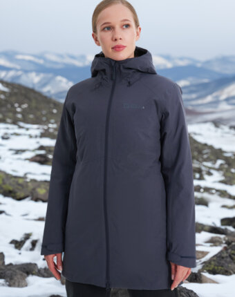 Куртка утепленная женская Jack Wolfskin Heidelstein, Серый женщинам