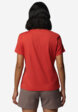 Футболка женская Columbia Parsons Point SS Logo Tee, Красный2  - превью