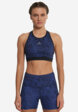 Топ бра спортивный Demix ActiveMove Urban Mesh Back, Синий2  - превью