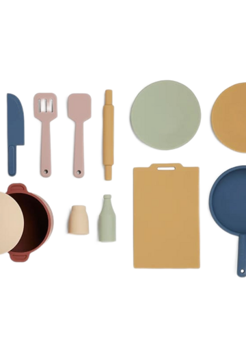 Игрушечный кухонный набор нууру (nuuroo), 12 предметов, мульти микс