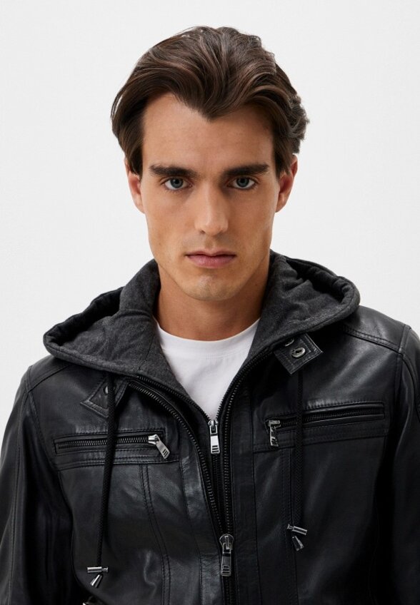 Куртка кожаная Jorg Weber