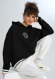 Худи женское оверсайз Reebok Lawn Club, Черный6  - превью