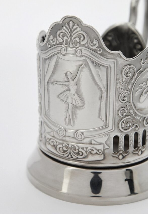 Подставка под стакан Кольчугинский мельхиор