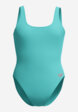 Купальник слитный женский Speedo Textd Belted Deep, Зеленый7  - превью