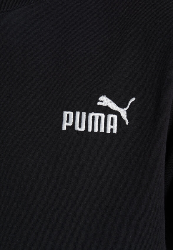 Футболка для мальчиков PUMA Small No. 1 Logo Relaxed, Черный