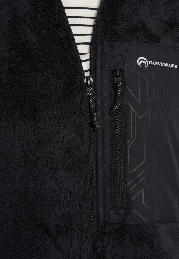 Джемпер флисовый женский Outventure, Черный