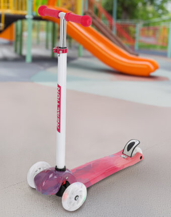 Самокат детский Reaction Joy 2.0 Girl, 120 мм, Розовый детям