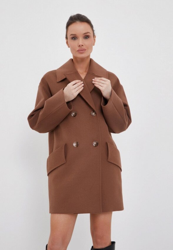 Пальто двубортное ReaLegenda