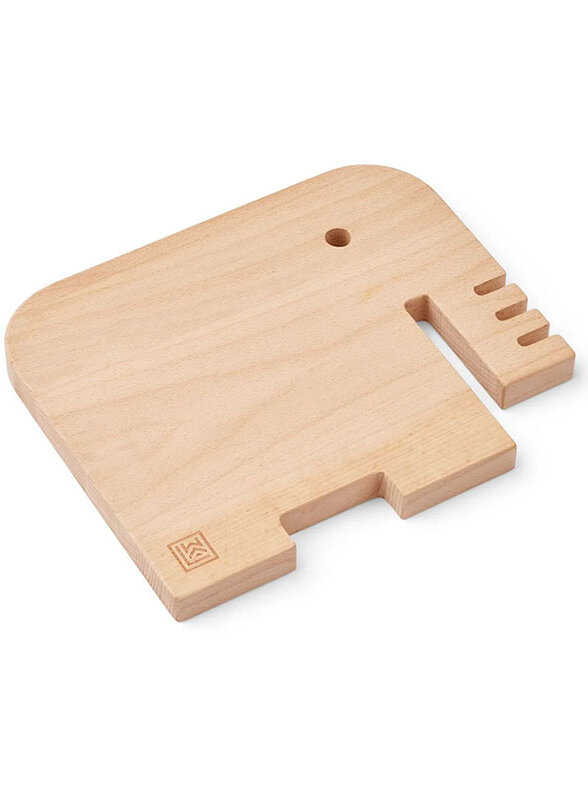 Детская разделочная доска в виде слона ЛИВУД (LIEWOOD), натуральная