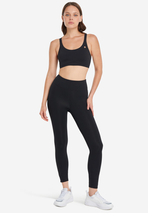 Топ бра спортивный Sensana, Черный