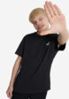 Футболка для мальчиков PUMA Small No. 1 Logo Relaxed, Черный1  - превью