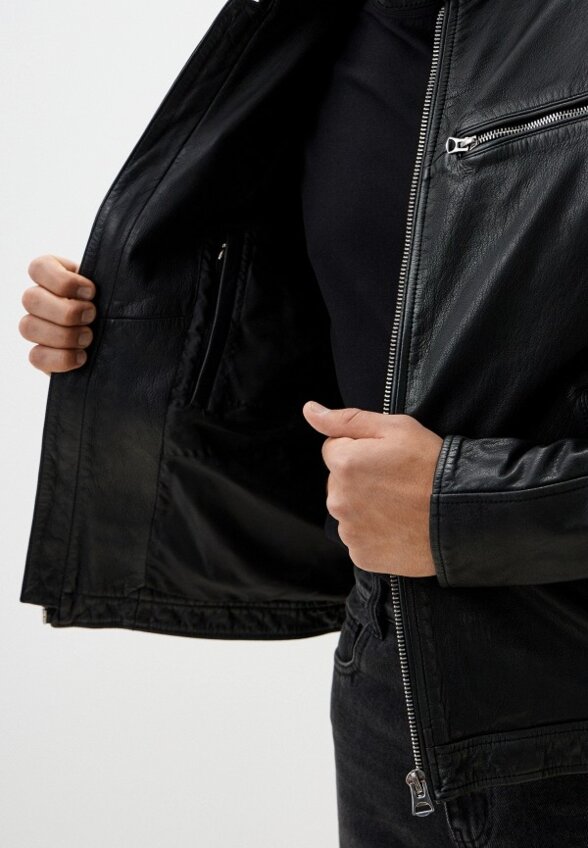 Куртка кожаная Jorg Weber