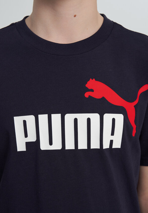 Футболка для мальчиков PUMA Ess 2 Color No.1 Logo, Синий