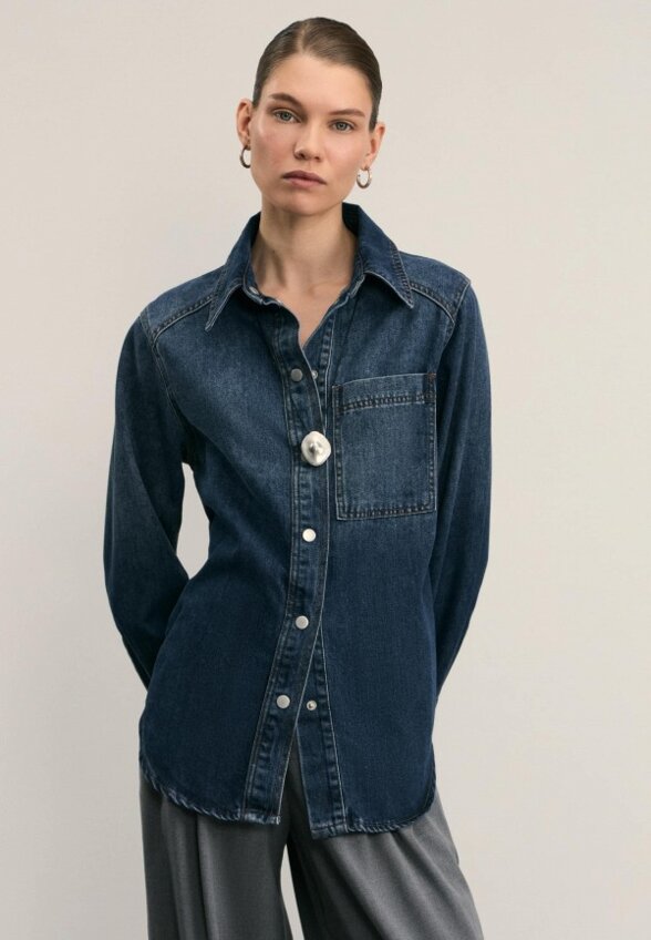 Рубашка джинсовая Zarina