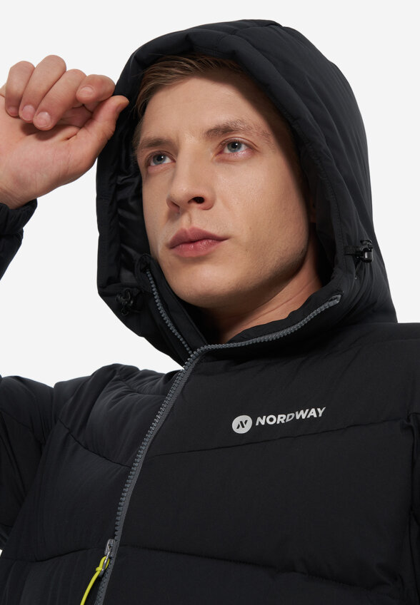 Пуховик мужской Nordway, Черный