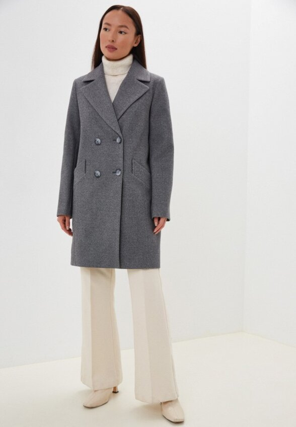 Пальто двубортное Almarosa