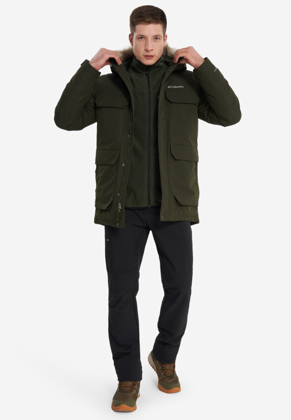 Парка мужская Columbia South Canyon III Long Parka, Зеленый