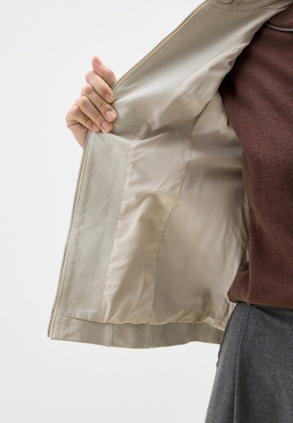 Куртка кожаная Снежная Королева