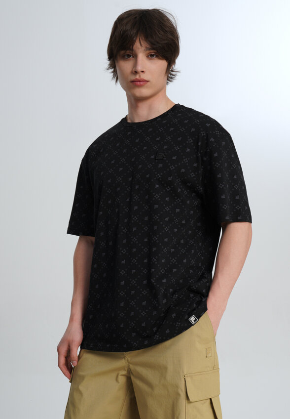 Футболка мужская FILA, Черный