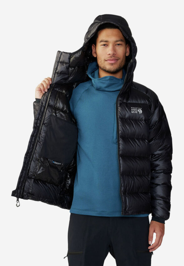 Пуховик мужской Mountain Hardwear Phantom Alpine, Черный