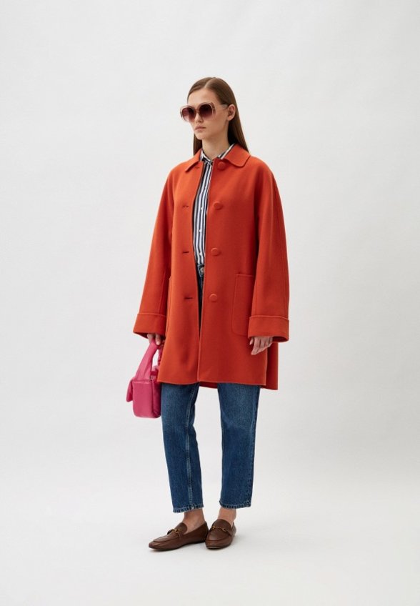 Пальто однобортное Weekend Max Mara
