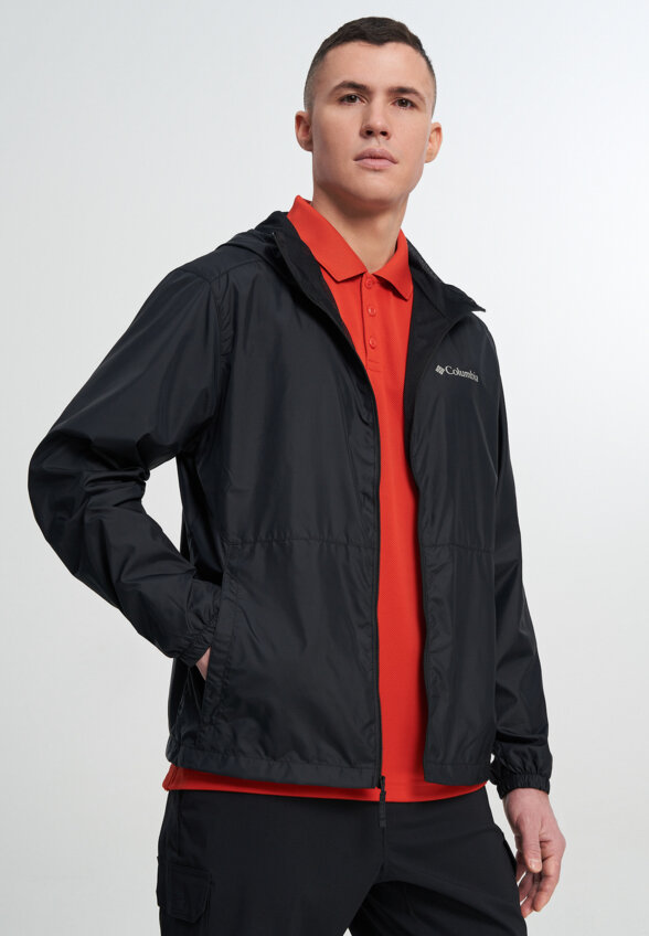 Ветровка мужская Columbia Discovery Loop Lined Windbreaker, Черный