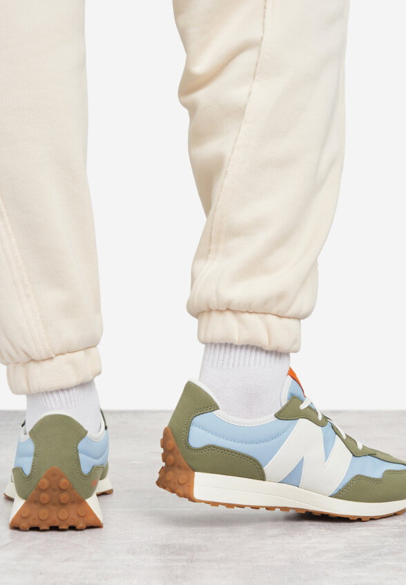 Кроссовки женские New Balance 327, Зеленый