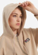 Толстовка женская оверсайз FILA, Бежевый5  - превью