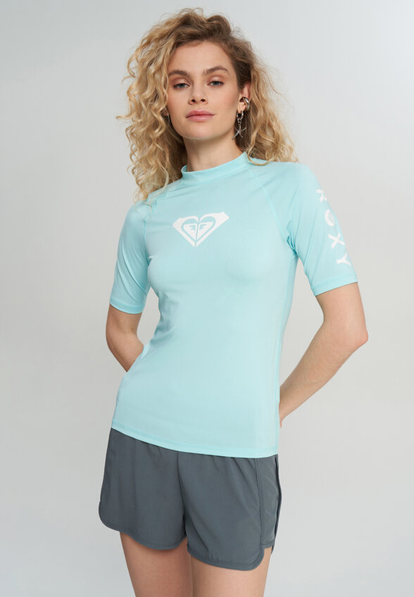 Рашгард женский Roxy Whole Hearted, Голубой