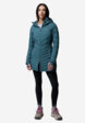 Ультралегкий пуховик женский Columbia Joy Peak II Mid Jacket, Голубой5  - превью