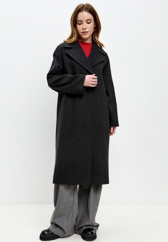 Пальто двубортное Rozhkova